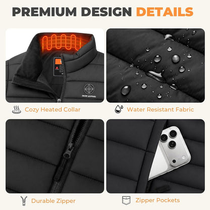 Heated vest